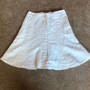 Gap white skirt